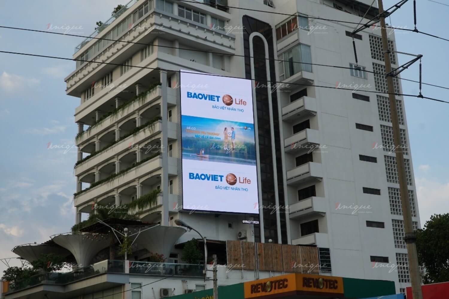 Bảo Việt Life quảng cáo màn hình Led ngoài trời