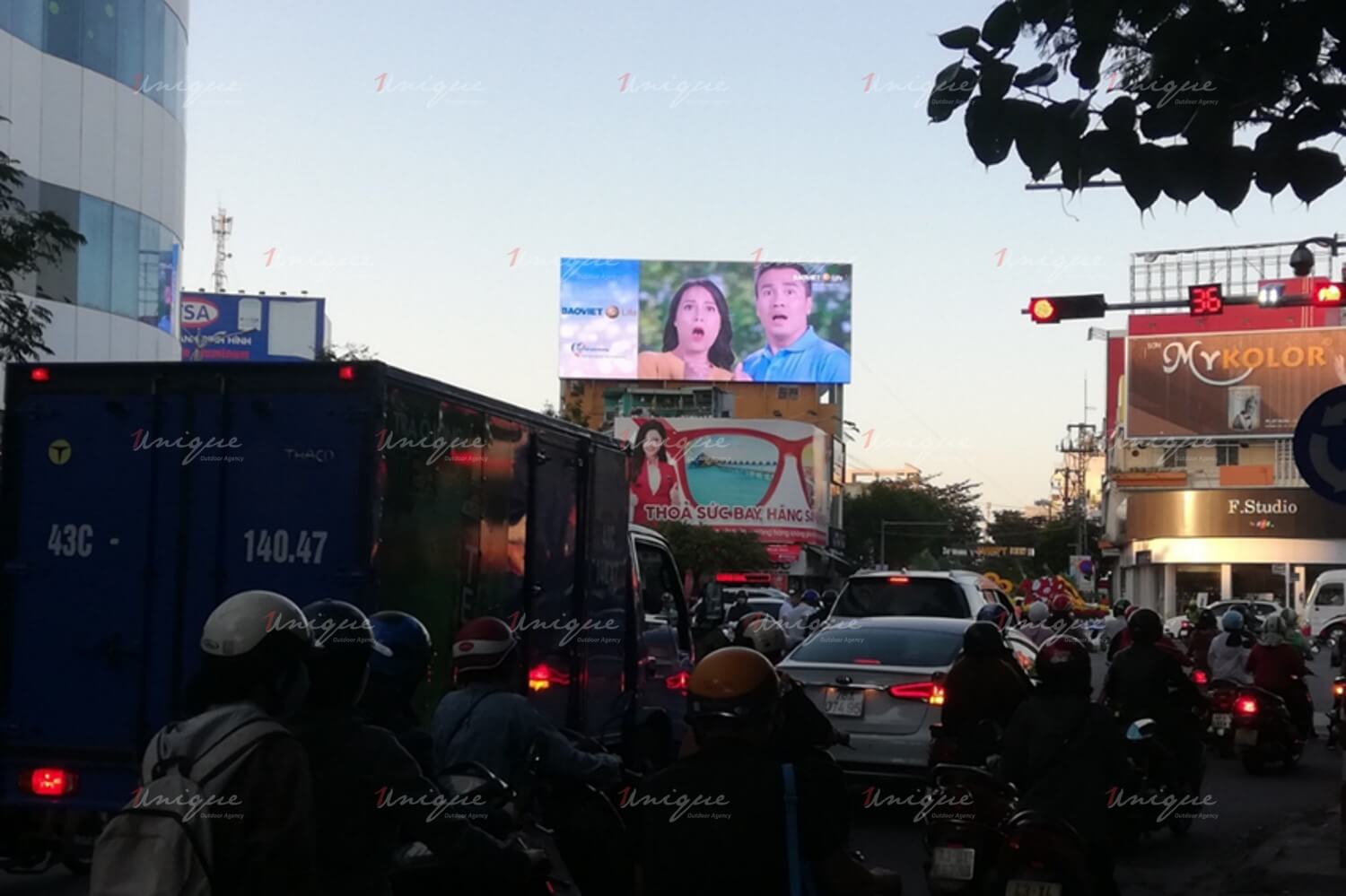 Bảo Việt Life quảng cáo màn hình Led ngoài trời