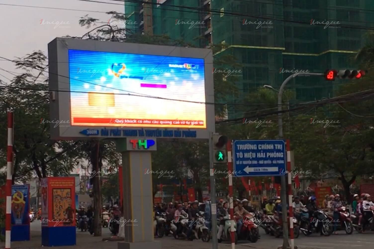Bảo Việt Life quảng cáo màn hình Led ngoài trời