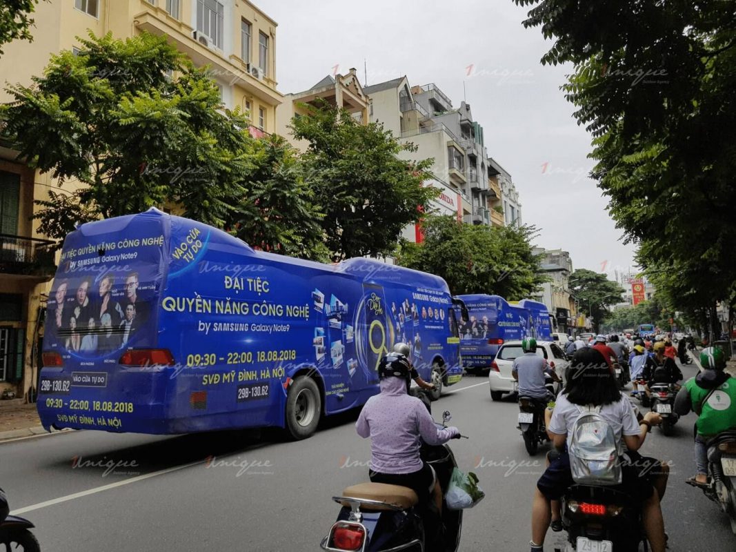 Chiến dịch Roadshow quảng cáo của Samsung