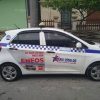 quảng cáo trên taxi Sông Đà