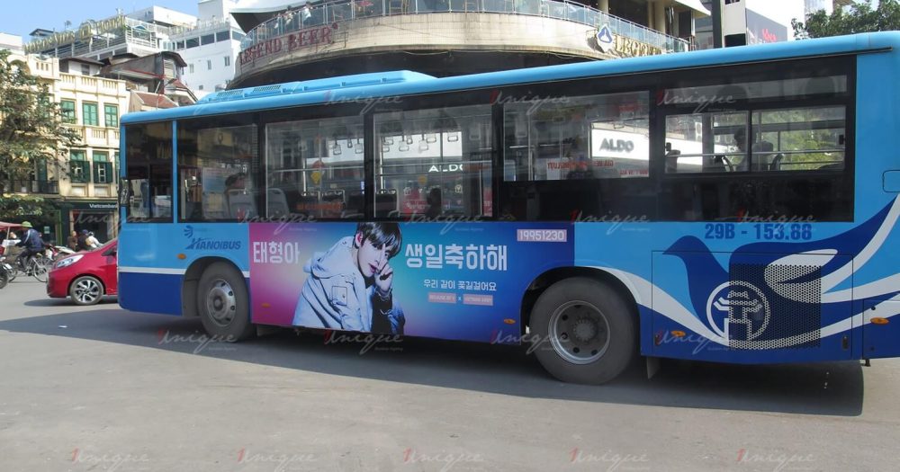 quảng cáo xe buýt tại hà nội