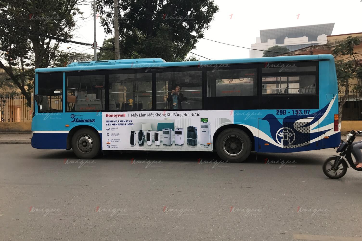 quảng cáo xe buýt tại hà nội