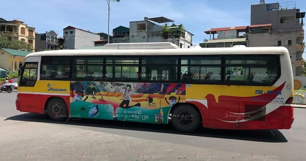 quảng cáo xe buýt tại hà nội