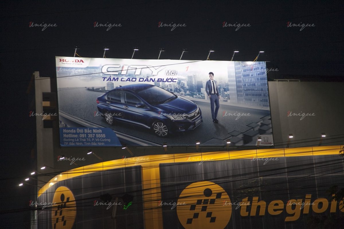 honda city quảng cáo pano billboard