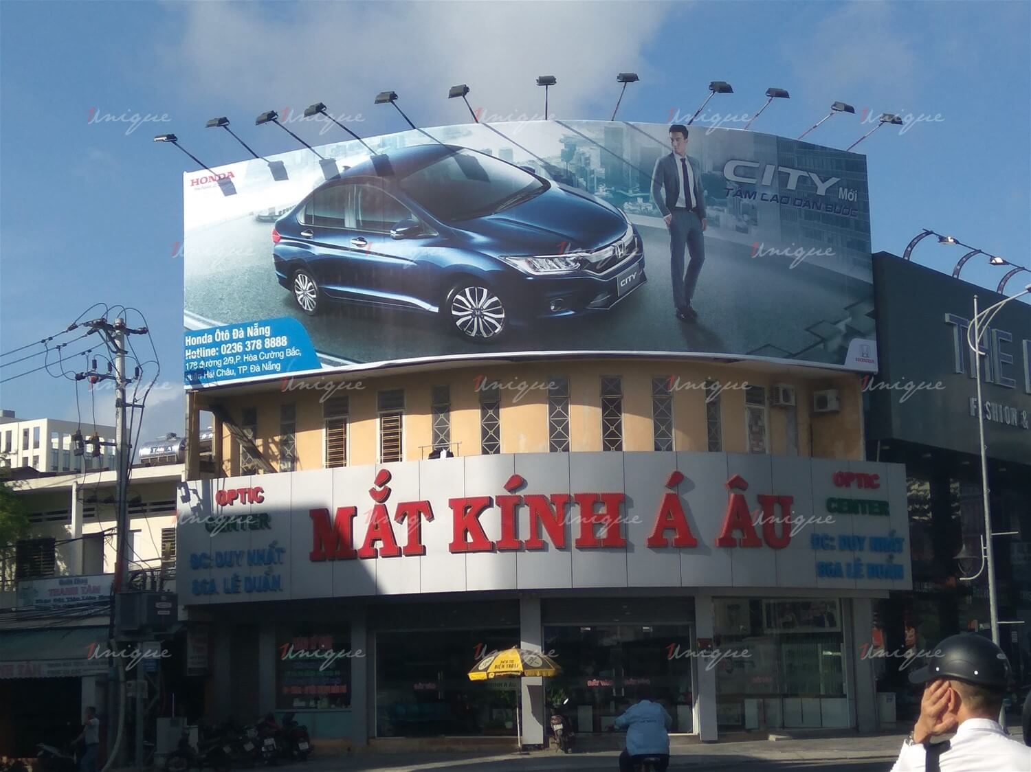 honda city quảng cáo pano billboard