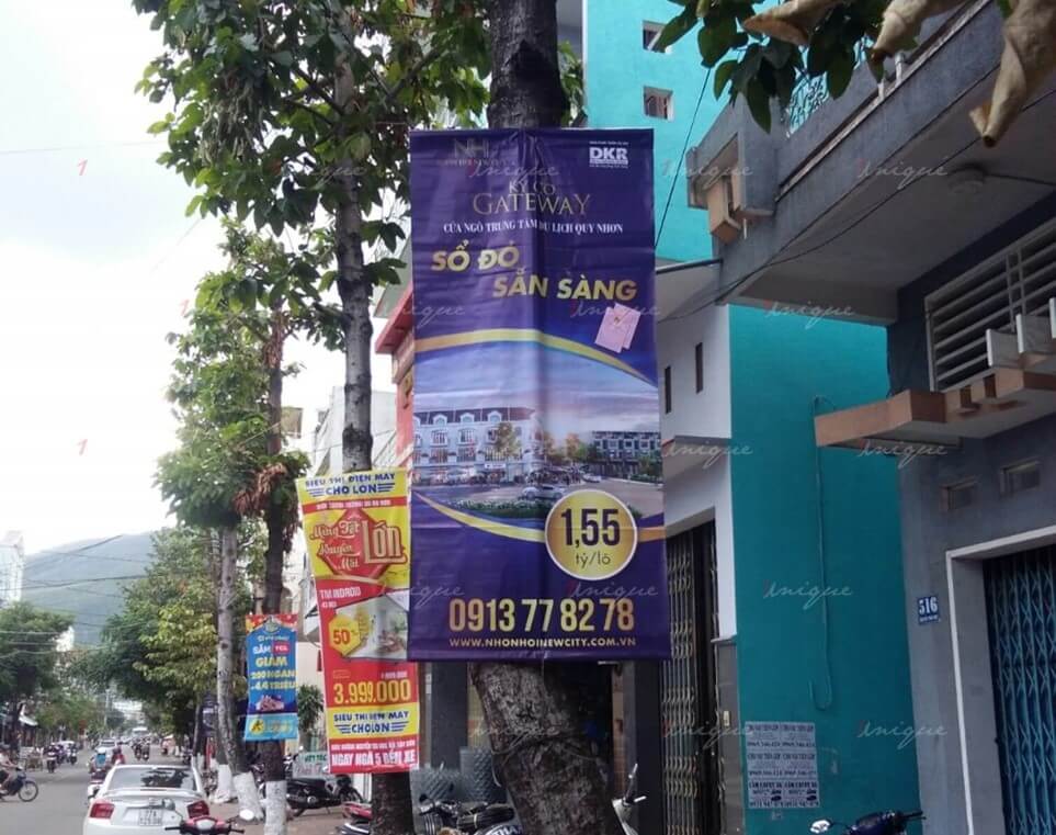 quảng cáo banner, phướn