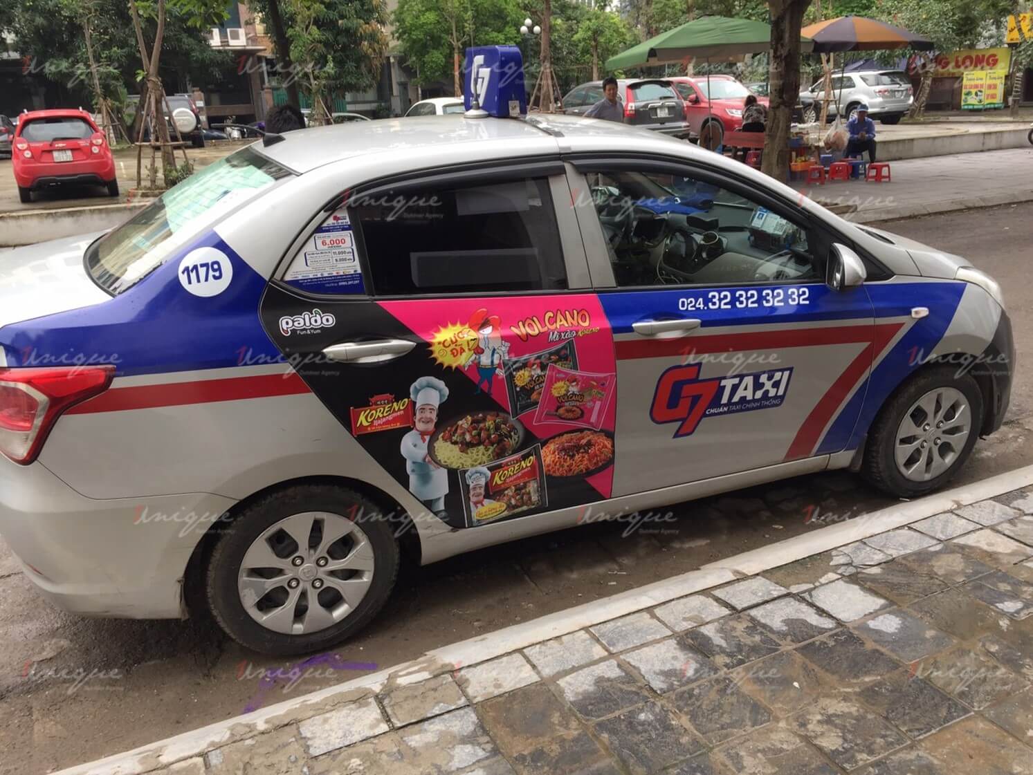 Triển khai quảng cáo trên xe buýt kết hợp quảng cáo trên xe taxi Quảng cáo trên xe buýt kết hợp quảng cáo trên xe taxi