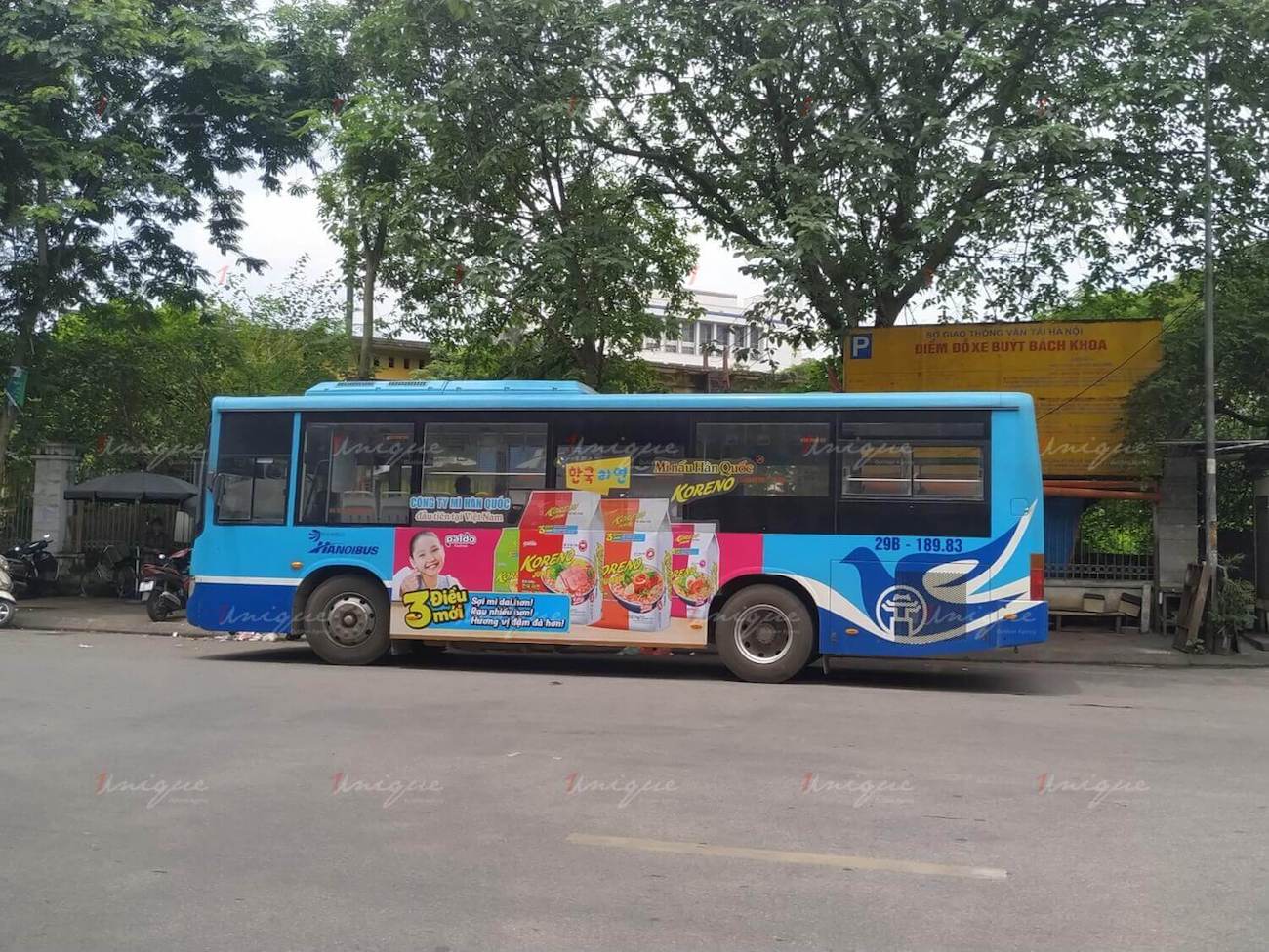 Triển khai quảng cáo trên xe buýt kết hợp quảng cáo trên xe taxi Quảng cáo trên xe buýt kết hợp quảng cáo trên xe taxi