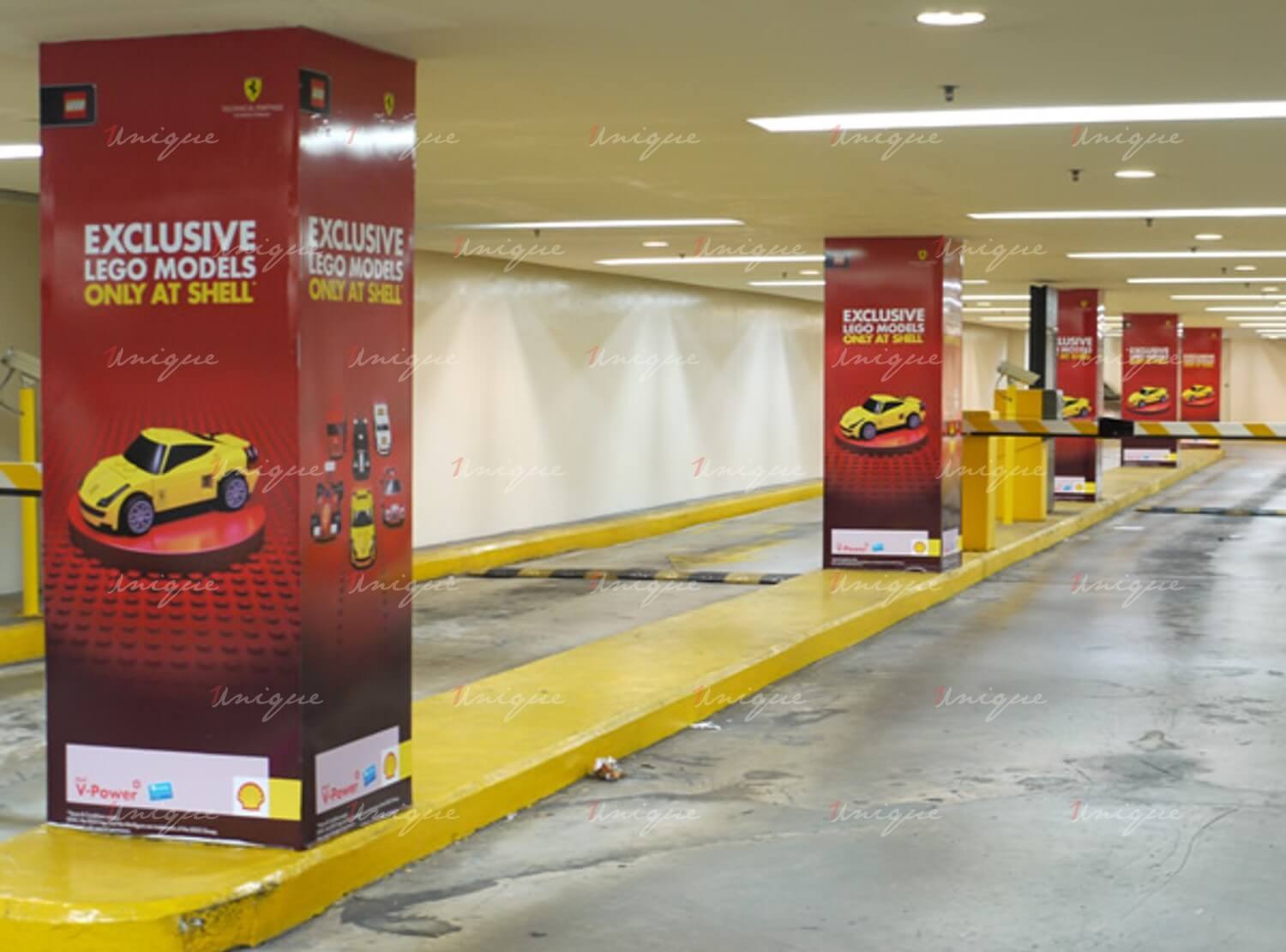 Quảng cáo tại bãi đỗ xe - Trực quan và gần gũi Quảng cáo tại bãi đỗ xe