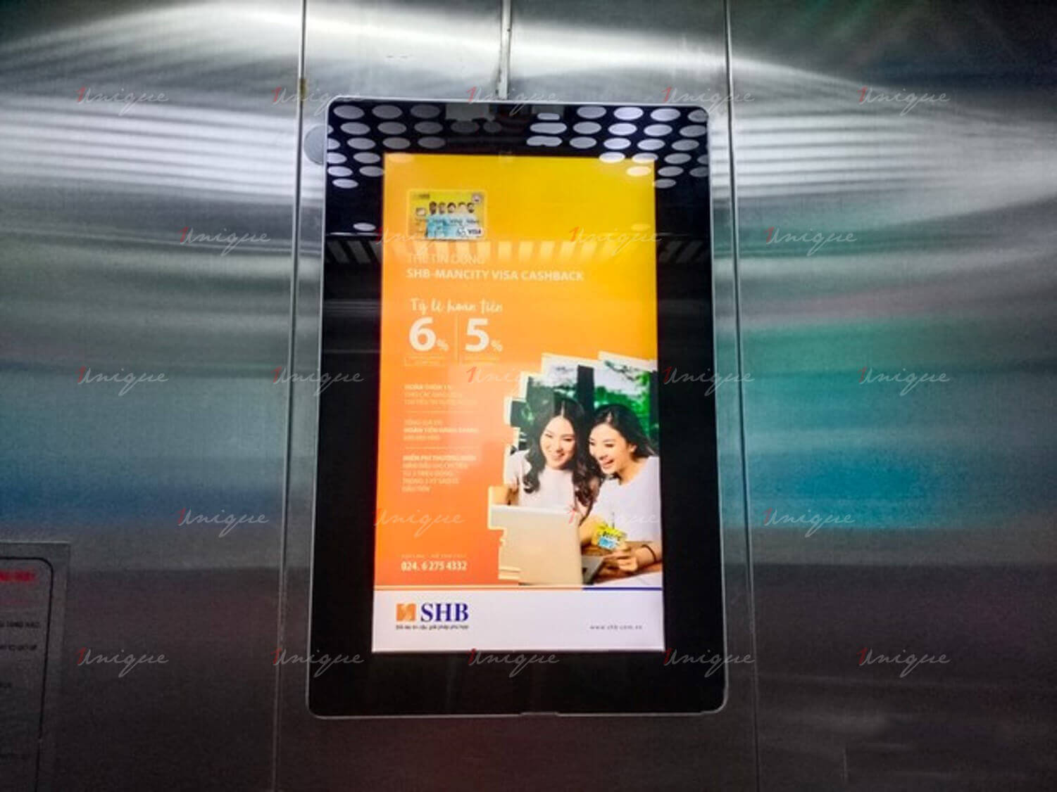 quảng cáo màn hình LCD Frame