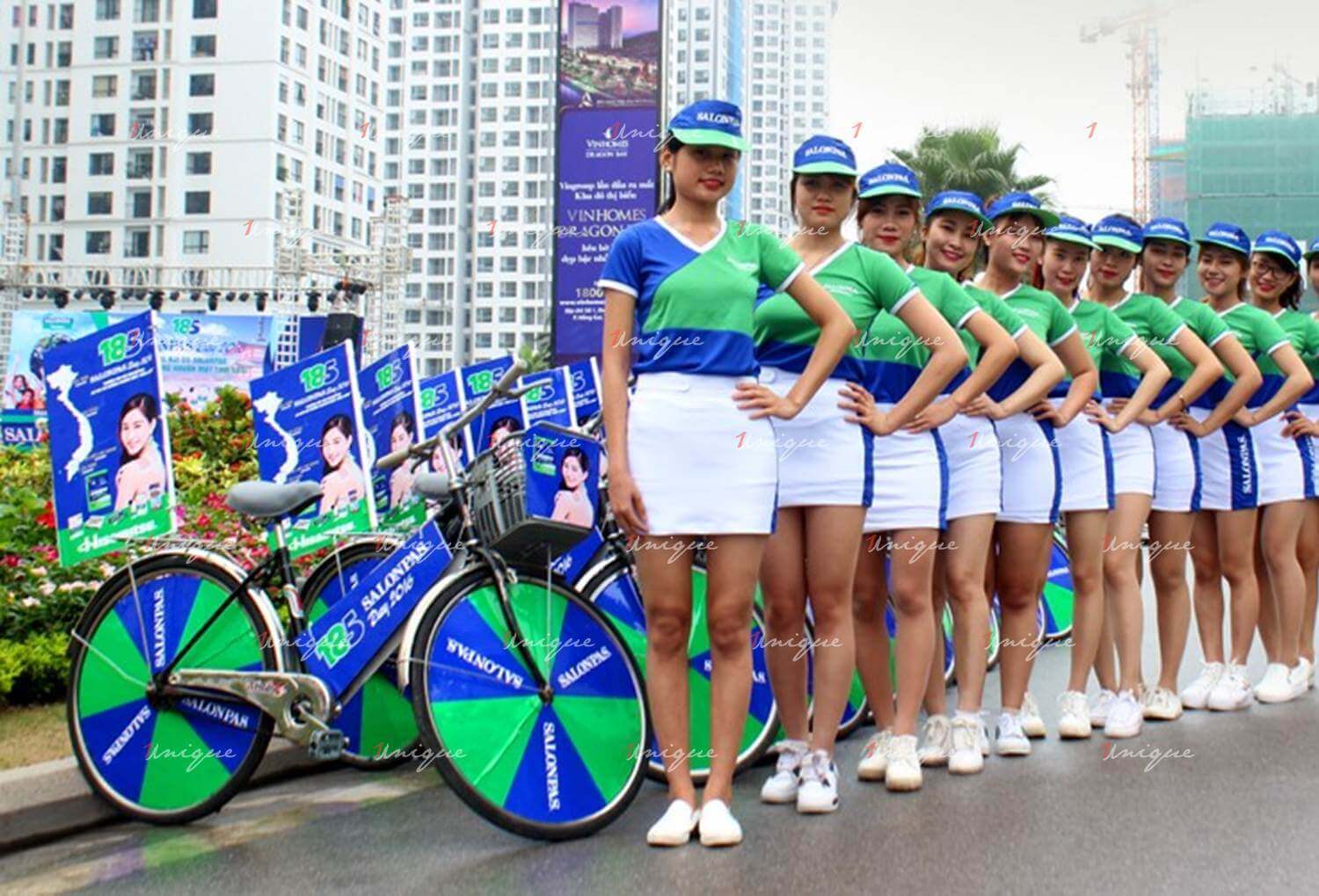 quảng cáo roadshow xe đạp