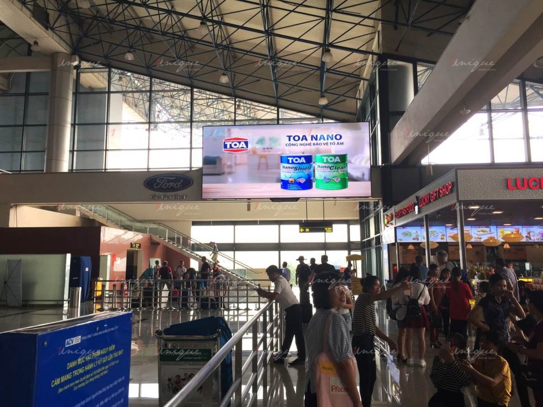 quảng cáo tại sân bay