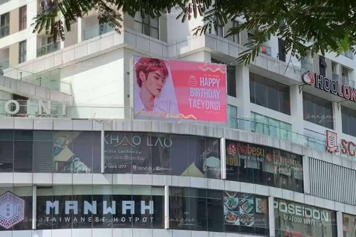 quảng cáo thần tượng