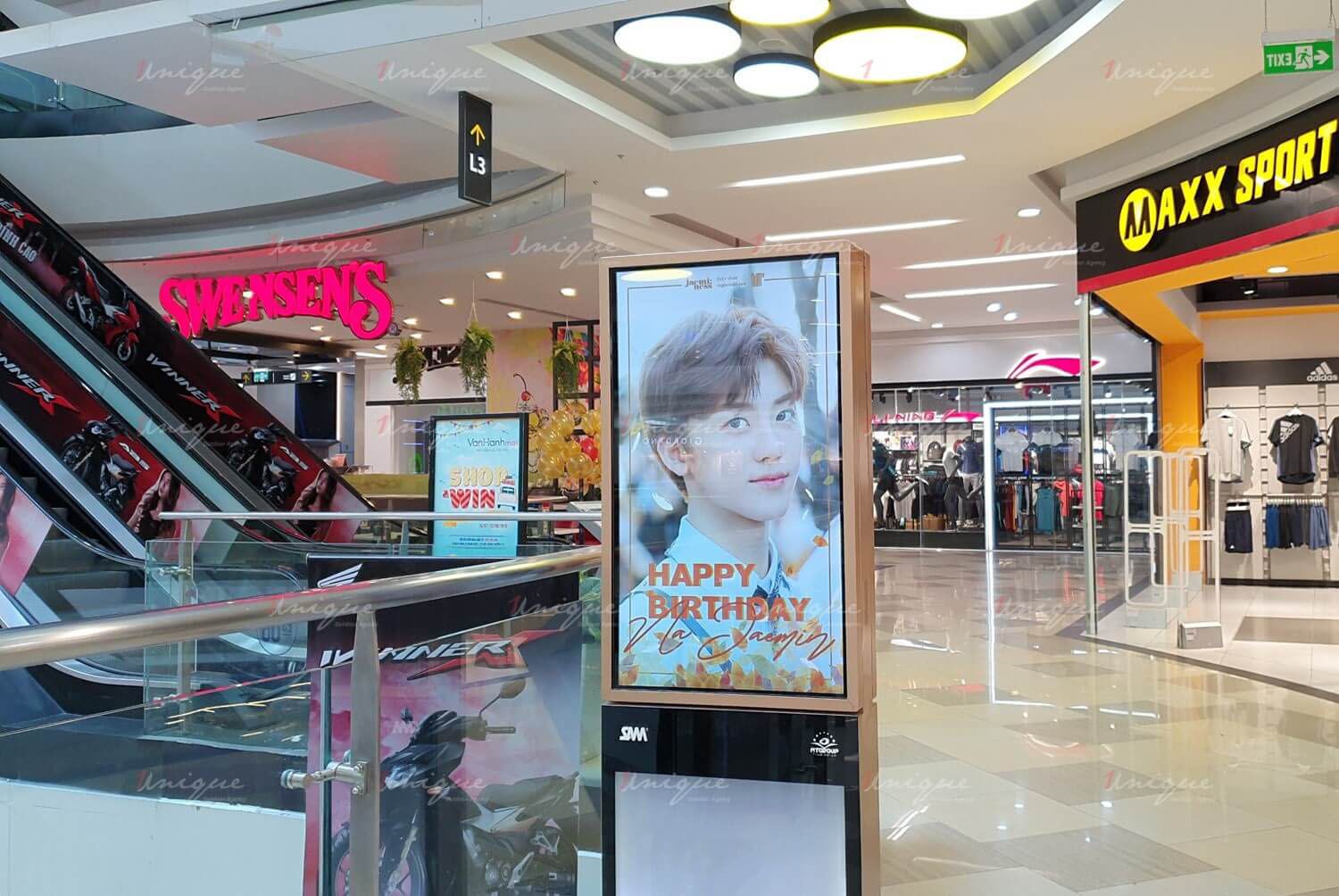 quảng cáo thần tượng