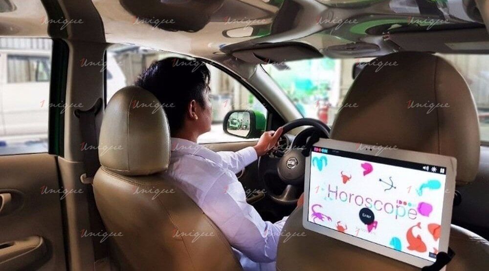 Ghi dấu ấn với quảng cáo màn hình LCD trong xe taxi, ô tô màn hình lcd quảng cáo trong xe taxi ô tô