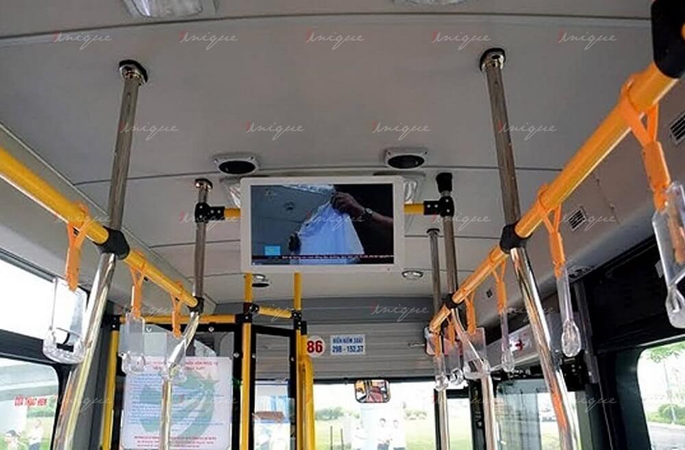 Tổng hợp thông tin về quảng cáo màn hình LCD trong xe buýt Quảng cáo màn hình LCD trong xe buýt