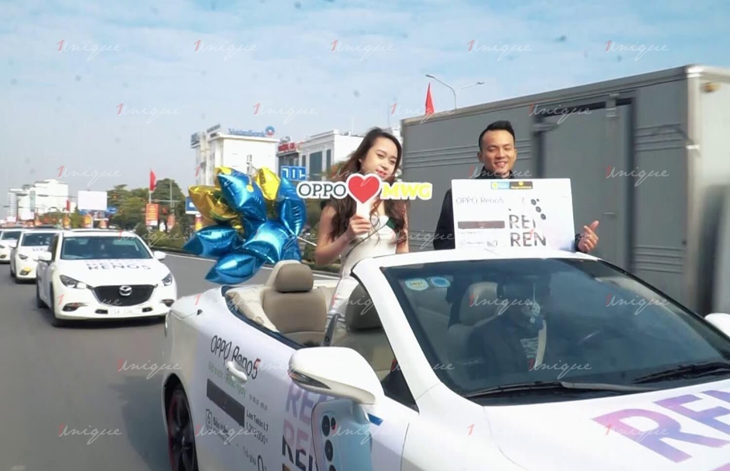 Quảng cáo Roadshow ô tô với nhiều ưu điểm nổi trội roadshow ô tô