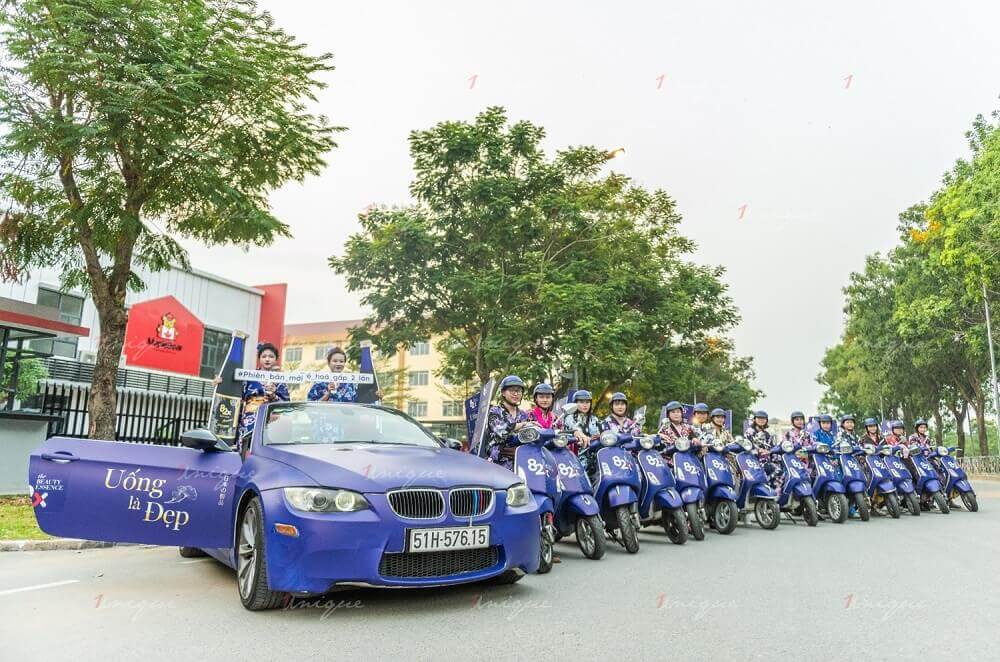 Quảng cáo Roadshow ô tô với nhiều ưu điểm nổi trội roadshow ô tô