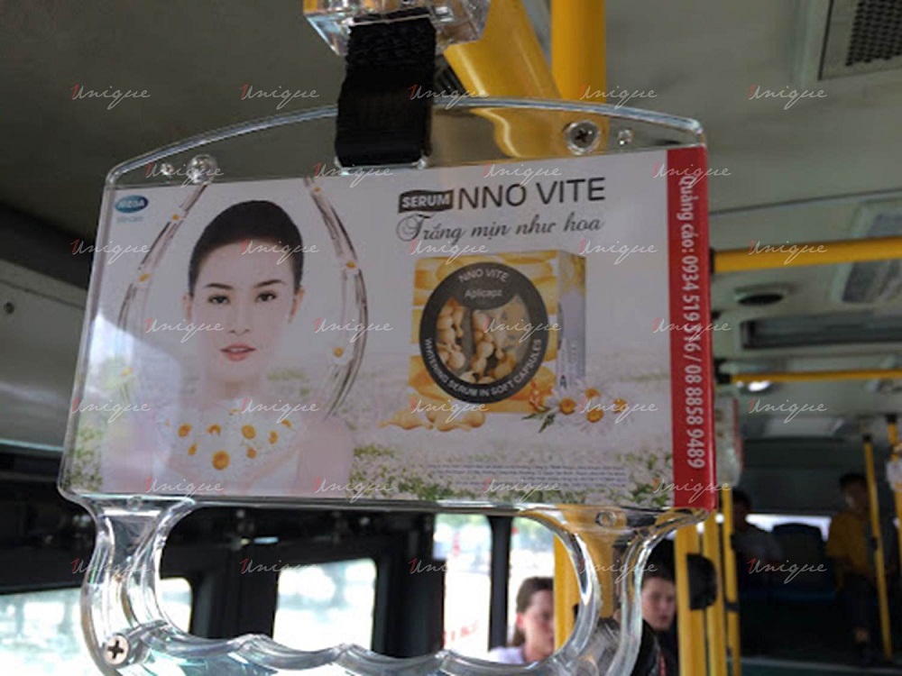Từ A - Z thông tin cần biết về quảng cáo tay cầm xe bus Quảng cáo tay cầm xe bus