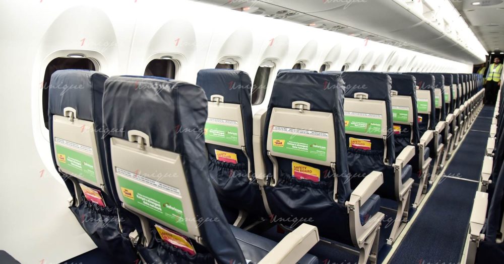 quảng cáo trên máy bay Air Asia
