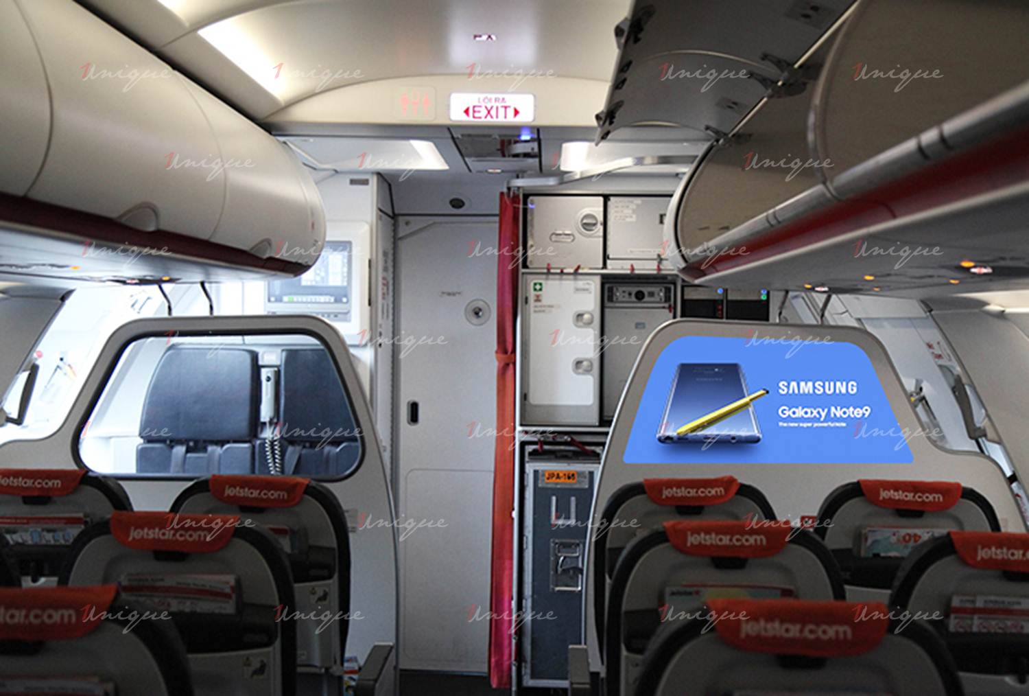Quảng cáo trên máy bay Jetstar: Độc đáo và ấn tượng quảng cáo trên máy bay Jetstar