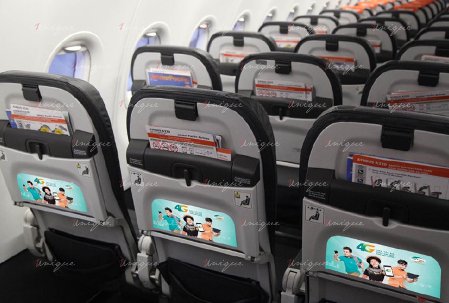 Quảng cáo trên máy bay Jetstar: Độc đáo và ấn tượng quảng cáo trên máy bay Jetstar