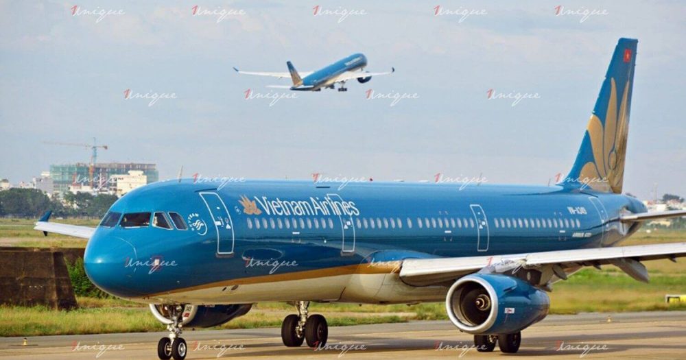quảng cáo trên máy bay vietnam airlines