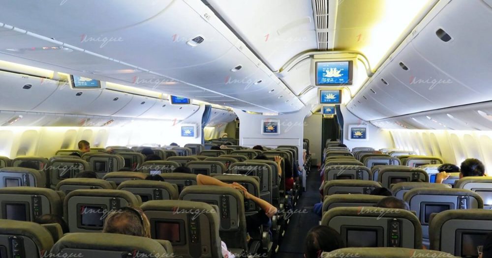 quảng cáo trên máy bay vietnam airlines