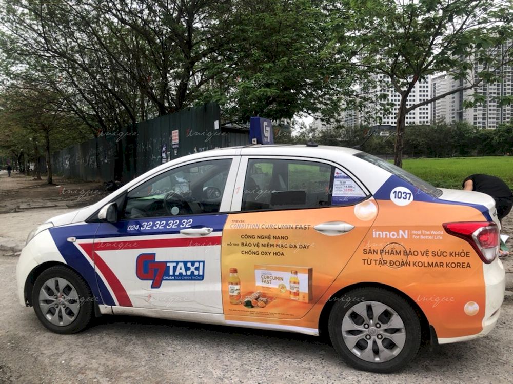 inno.N quảng bá thương hiệu qua chiến dịch quảng cáo taxi quy mô lớn inno.N quảng cáo taxi