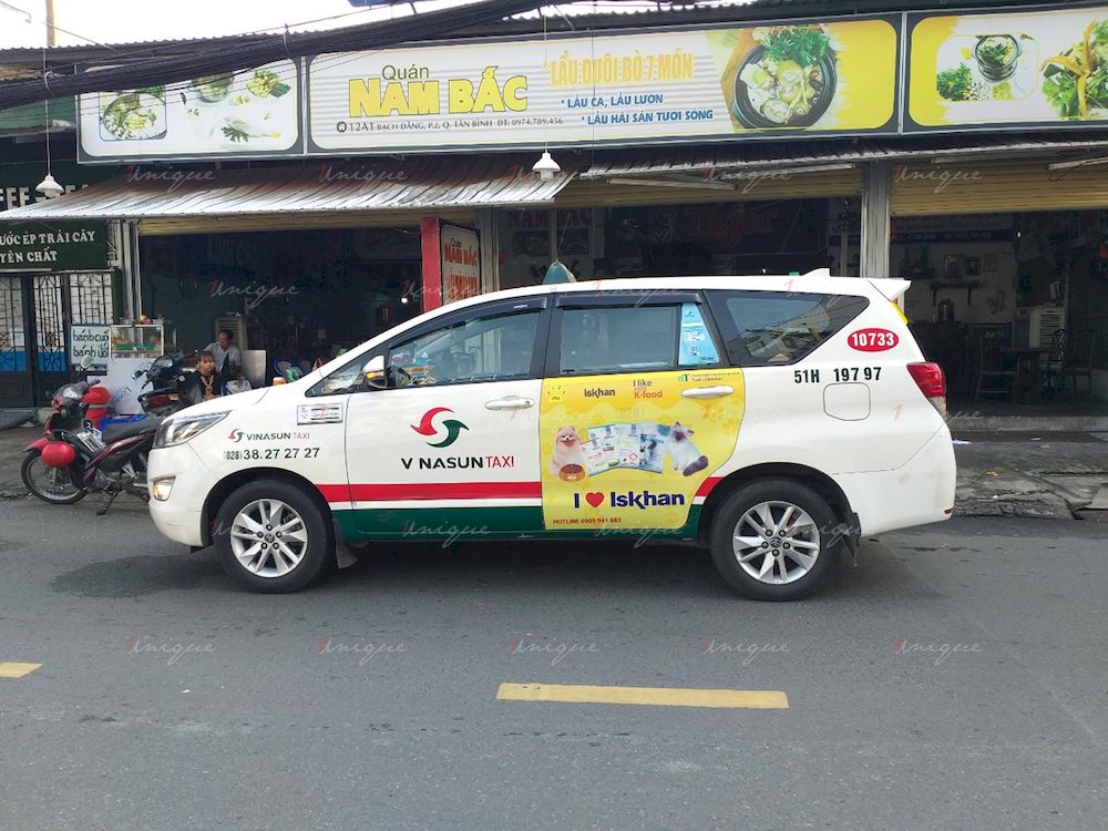 VietPet khẳng định vị thế thương hiệu với chiến dịch quảng cáo trên taxi VietPet quảng cáo trên Taxi