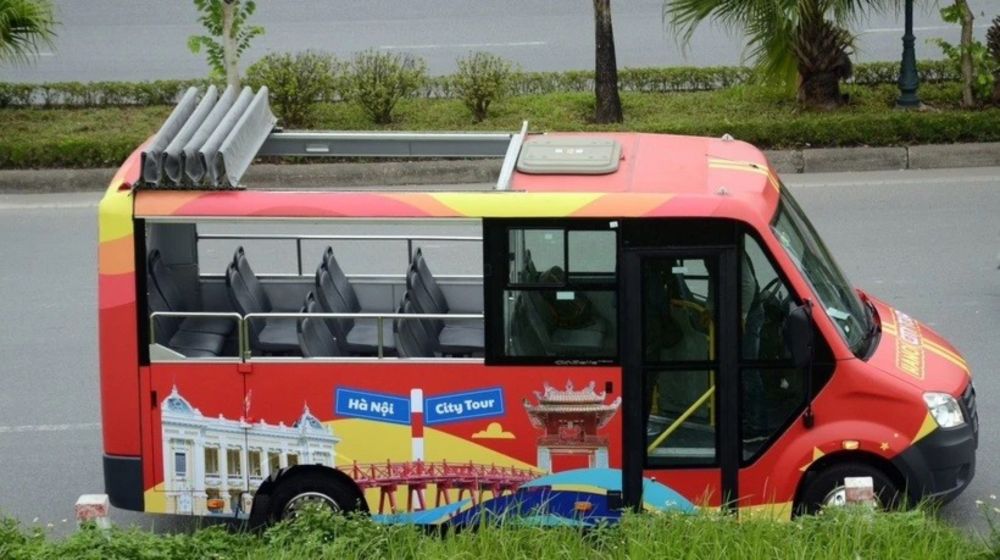 Thi công quảng cáo Bus City Tour