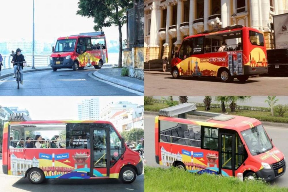 Thi công quảng cáo Bus City Tour