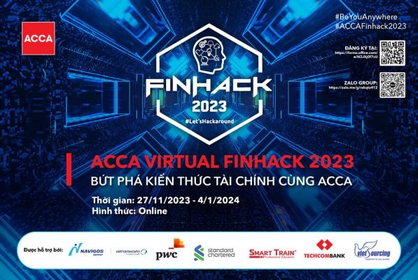 Chiến dịch quảng cáo xe bus của ACCA Virtual Finhack phủ sóng Hà Nội ACCA quảng cáo xe bus