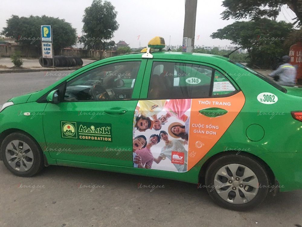 Baleno định hình thương hiệu qua chiến dịch quảng cáo Taxi Mai Linh Baleno quảng cáo taxi