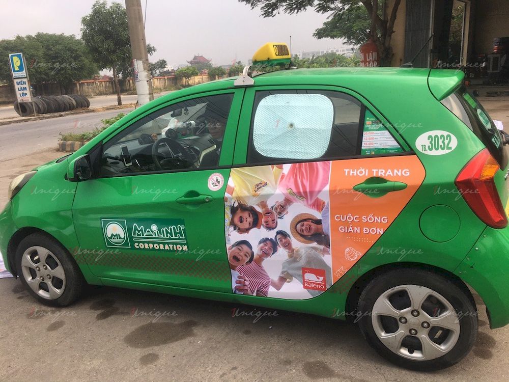 Baleno định hình thương hiệu qua chiến dịch quảng cáo Taxi Mai Linh Baleno quảng cáo taxi