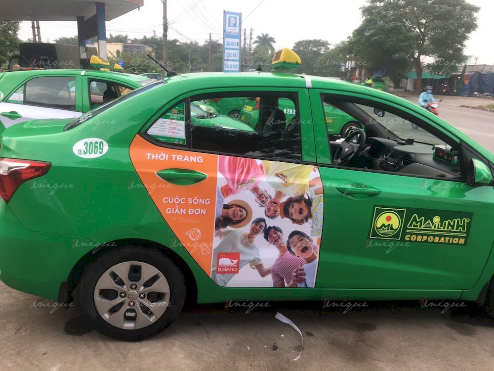 Baleno định hình thương hiệu qua chiến dịch quảng cáo Taxi Mai Linh Baleno quảng cáo taxi