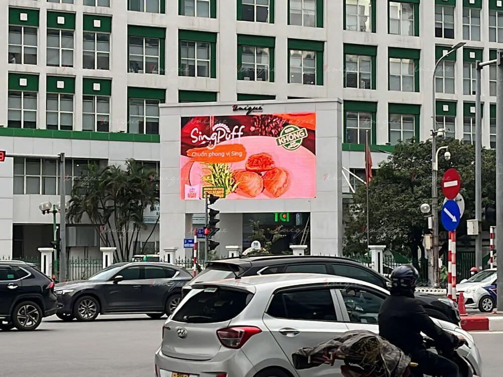 Sing Puff quảng cáo xe bus Sing Puff quảng cáo xe bus