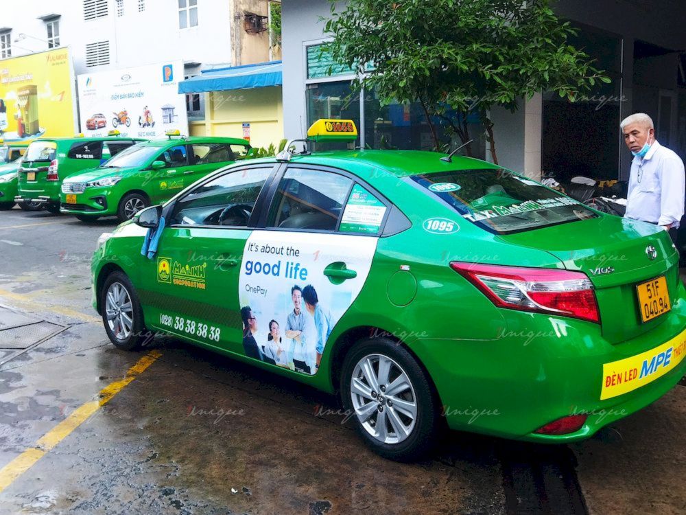 OnePay quảng cáo taxi OnePay quảng cáo taxi