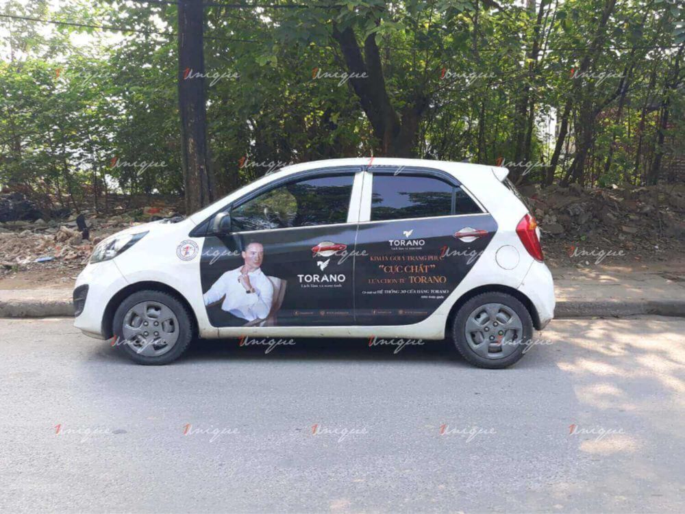 Torano quảng cáo taxi