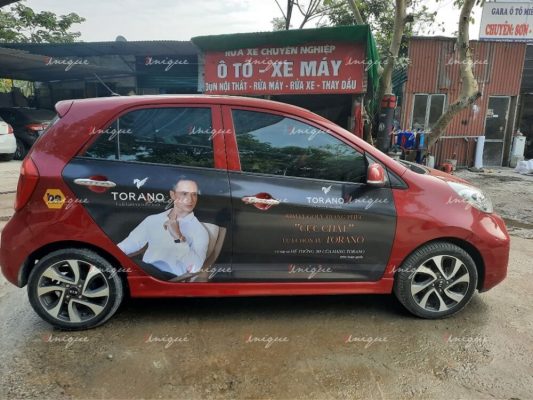 Torano quảng cáo taxi