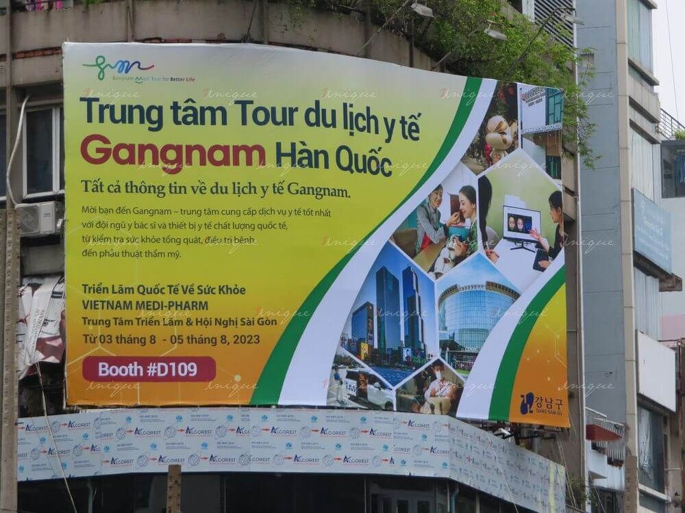 Dự án quảng cáo Pano của Trung tâm Tour Du lịch Y tế Gangnam Hàn Quốc tại Hồ Chí Minh Dự án quảng cáo Pano của Trung tâm Tour Du lịch Y tế Gangnam Hàn Quốc tại Hồ Chí Minh