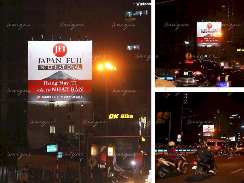 Chiến dịch quảng cáo Pano, Billboard của thang máy Japan Fuji