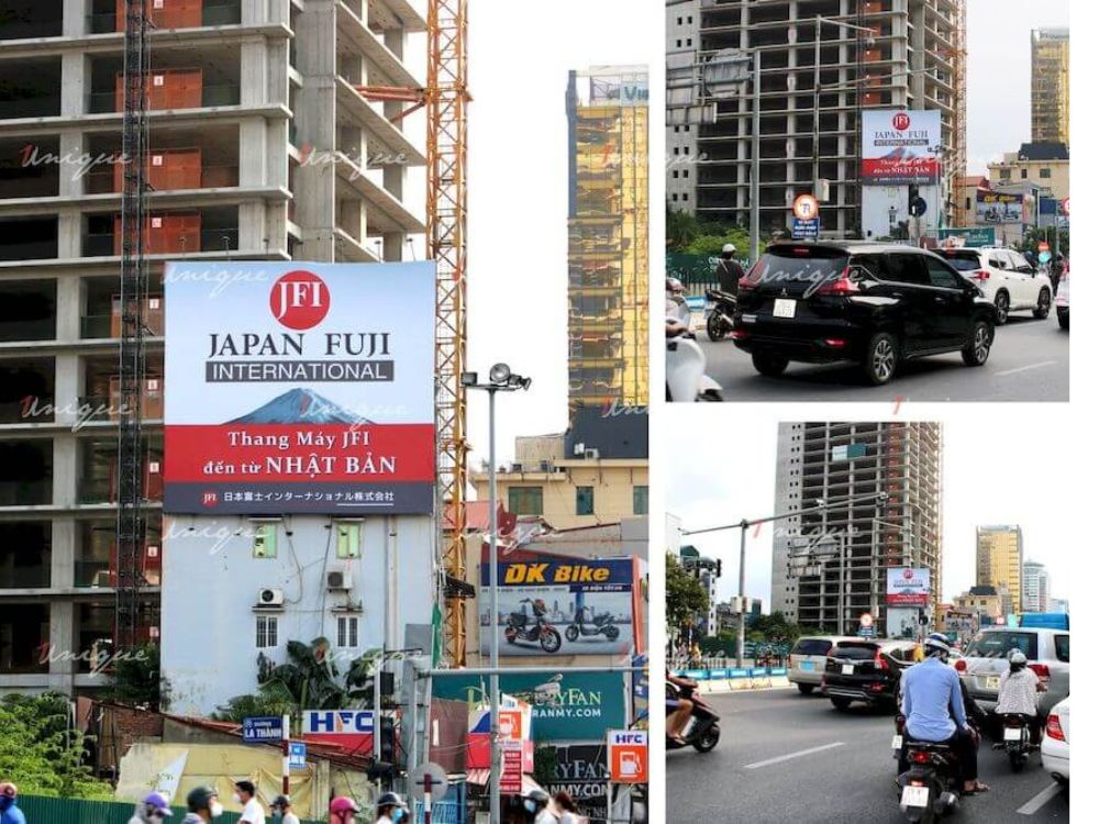 Chiến dịch quảng cáo Pano, Billboard của thang máy Japan Fuji
