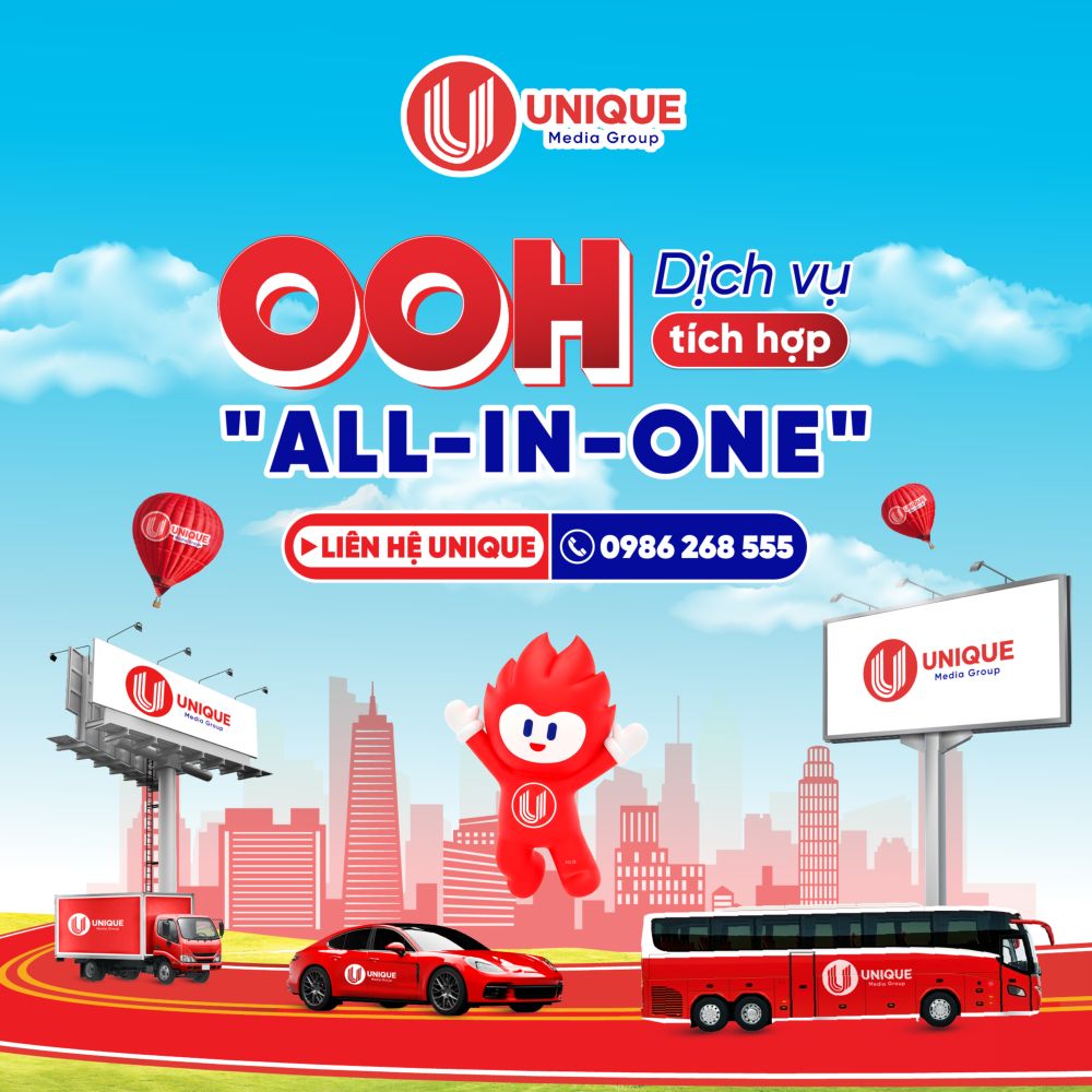 Quảng cáo ngoài trời tích hợp All-in-One Unique OOH