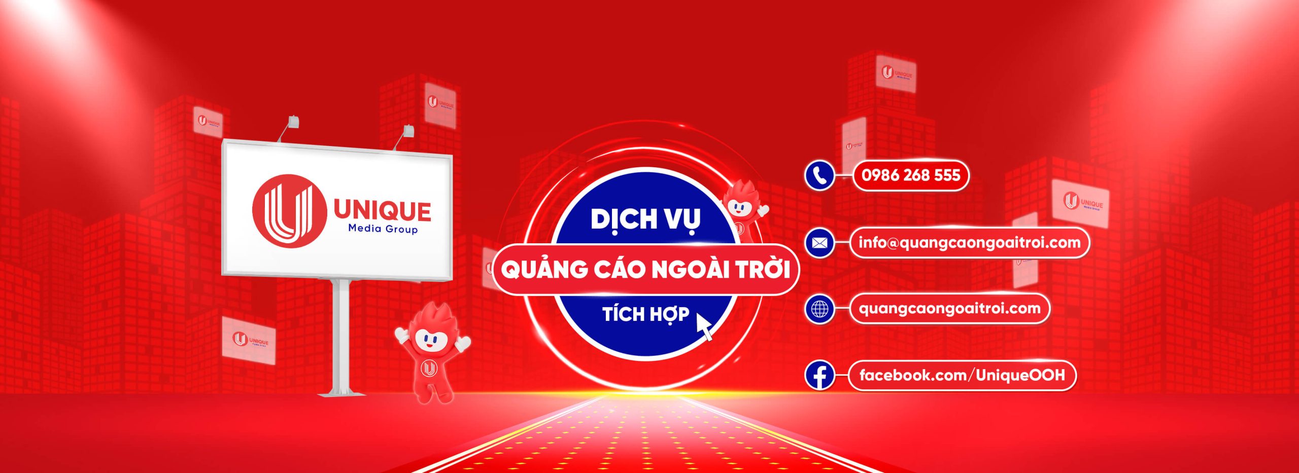 Unique OOH - Dịch vụ quảng cáo ngoài trời tích hợp OOH All-In-One