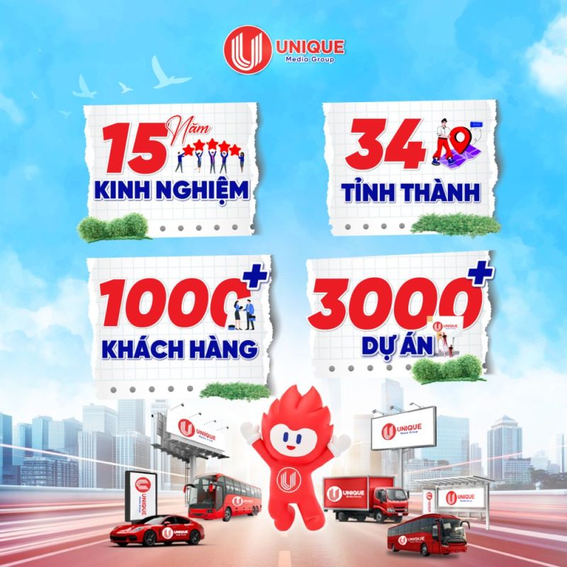 Unique OOH - Dịch vụ quảng cáo ngoài trời tích hợp OOH All-In-One